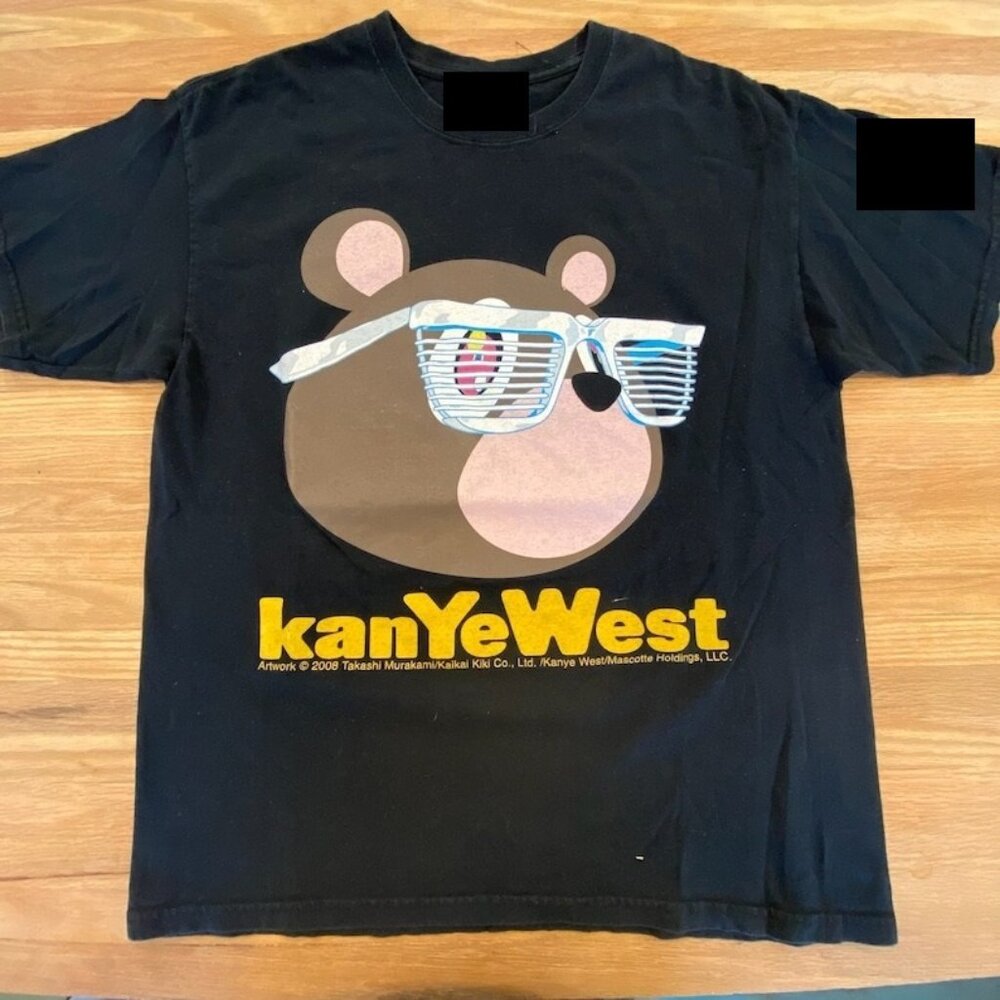 2007 Kanye West Glow In the Dark Tour T-shirt